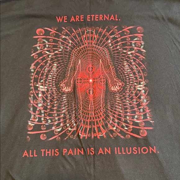 Black Tribal Design T-Shirt by Local Kine - Picture 8 of 8